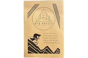 MTB PROTEX Helicopter Tape Bike Frame Protection Tape Kit - Gloss Finish - Total Protection Coverage – Bike Accessories Used to Protect Your Frame from Scratches and Stone Chips