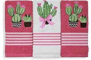 NADA HOME Set Strofinacci da Cucina Preziosa Home canovacci in Spugna Jacquard Circus 6541