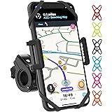 TruActive Premium Handyhalterung Fahrrad, Handyhalterung Motorrad, Handyhalter für Fahrrad für iPhone, Samsung und Handy mit 