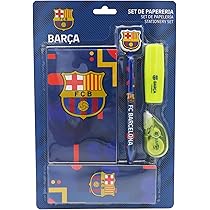 Safta FC Barcelona 1. Team 25/26, dubbel etui voor kinderen, ideaal voor schoolleeftijd, comfortabel en veelzijdig, kwaliteit en duurzaamheid, 21 x 6 x 8 cm, Blauw/Granaat, M, Casual