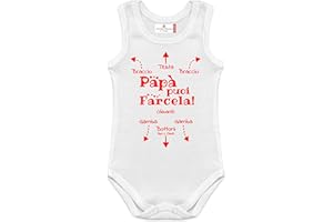 CORREDINO NEONATO body neonato divertenti Papà puoi farcela con istruzioni per vestizione