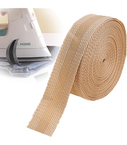 Ruban Thermocollant Pour Ourlets - 10m X 2,5cm - Repassage Sans Couture Pantalons, Rideaux, Vêtements