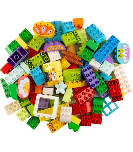 Set 2 Piastre Base Per Costruzioni Lego Duplo - Rosa Principessa - 255x191 Mm - Non Impilabili