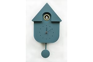 Spring life Cuckoo Clock Wall Clock Chalet-Style Modern Design with bird tweeting sound