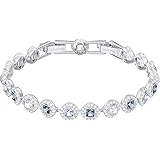Swarovski Angelic Square Blue Rhodium Plated Bracelet