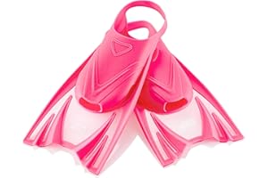 Aqua Speed Frog Palmes Courtes pour Enfants | Filles | garçons | Palmes d'entraînement | entraînement de Natation | Palmes de plongée