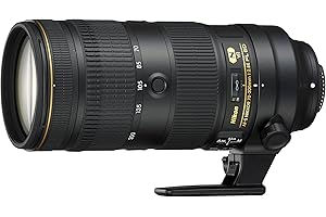 Nikon - Objetivo AF-S Nikkor 70-200 mm f/2.8E FL ED VR, Color Negro