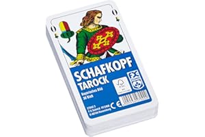 FX SCHMID Ravensburger 27042 - Schafkopf/Tarock, Bayrisches Bild, 36 Karten in Klarsicht-Box