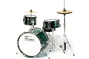 Fame JBJ1042H "Luis" 3-Piece Drum-Kit (Green) - Zestaw perkusyjny