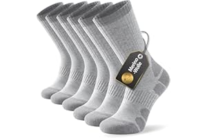 Alaplus Merino Thermosocken Wollesocken Winter Wandersocken Warme Socken Herren Damen Professionell Wandersocken Woll Socken 3 Paar