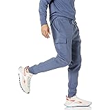 Pantaloni Cargo Uomo Essentials - In Pile Spazzolato, Vita Con Coulisse, Comodi E Caldi - Foto 4