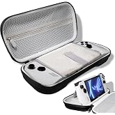OPTOSLON Compact ROG Ally Carrying Case Compitable with ASUS ROG Ally X/ROG Ally Gaming Handheld and accessories, Hard Case f