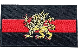 THE ENGLAND STORE Royal Air Force Police (RAF Police) Griffin Iron or sew on Badge Patch