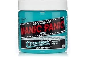 Manic Panic Sea Nymph Pastel Classic Creme, tinta semipermanente per capelli vegana, cruelty-free, verde, 118 ml