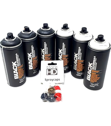 Montana Green Box Spraydosen-Set – 6 X 400ml, Hell- Bis Dunkelgrün, Hochdeckend, Mattes Finish, Made In Germany