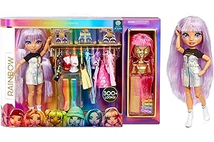 Rainbow High Fashion Studio - Bambole con Vestiti, Accessori & 2 Fantastiche Parrucche - Crea più di 300 Look