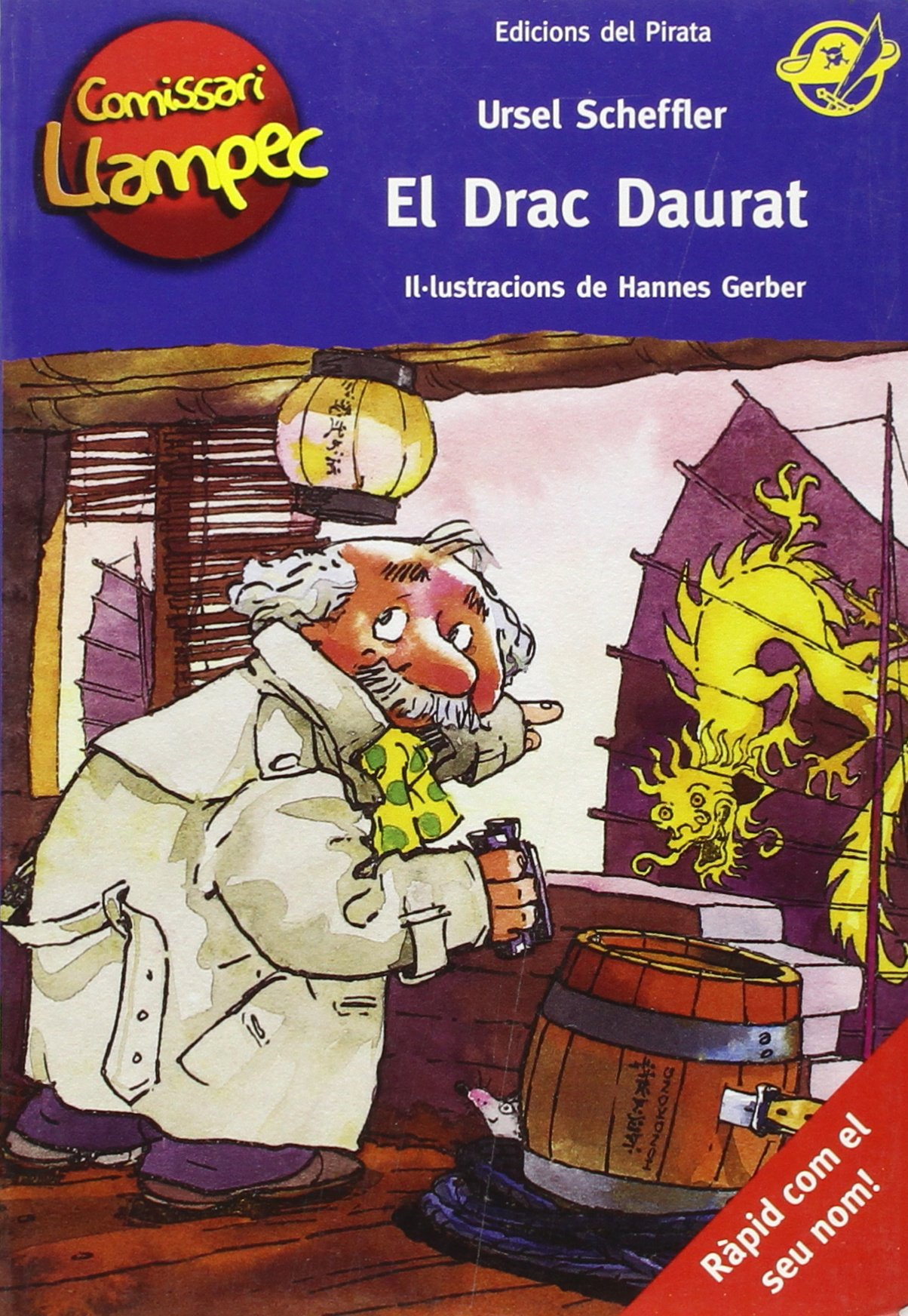 El Drac Daurat: Llibre infantil de detectius per a nens de 10 anys amb enigmes per resoldre anant davant del mirall! Llibre per nens en català