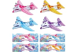 HENBRANDT 24x Unicorn Gliders Kids Toy Loot Bags
