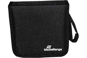 Portfel CD MediaRange na 24 CD/DVD czarny detaliczny, BOX50
