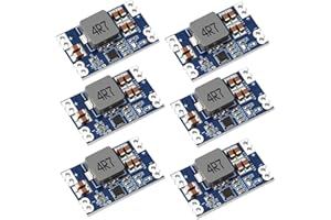 TOALUEA 6pcs DC-DC Step Down Converter 5V Ausgang, Step Down Wandler Mini 560 Hohe Effizienz und Stabilität, Spannungsregler Einstellbar Geeignet für Den Industriellen Patch-Einsatz