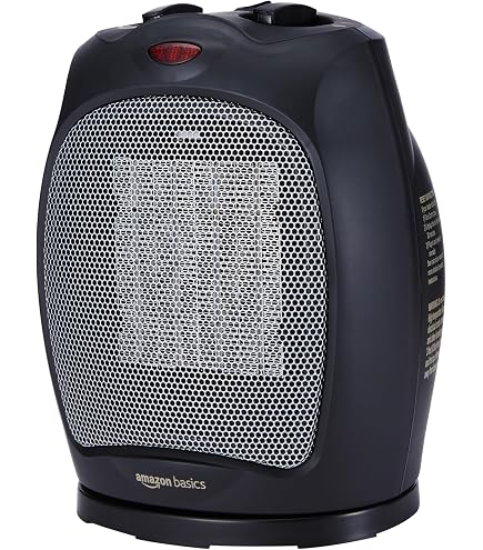 Ozzie Heater, Appareil de Chauffage enfichable, Appareil de Chauffage en céramique avec télécommande, Chauffage de 500 watts, Mini-chauffage pour prise murale,Mural Home Bedroom Office ,Blanc*3pcs
