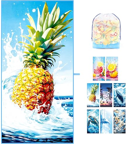 Serviette De Plage 3D Planète Galaxie 100x200 Cm Microfibre Séchage Rapide