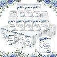 100 Pack Wedding Facial Tissues Items Welcome Bags Pocket Tissues Mini Tissues Travel Size Wedding Favors for Guests Happy Tears Tissue Packs for Wedding Party Ceremony Graduation(Stylish Style)