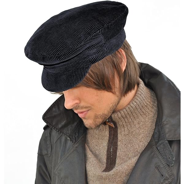 Hat Land - Failsworth Millinery Cord Hudson Baker Boy Cap In Fawn (Hudson Cord