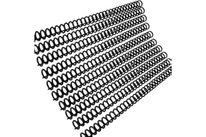 SUNYDOG 10 pièces en plastique 30 trous reliures à feuilles mobiles anneau reliure épines peignes 85 feuilles capacité pour bricolage papier cahier album fournitures de bureau scolaire