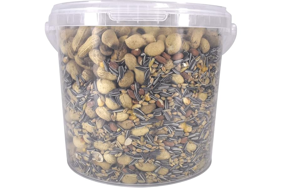 Britten & James High Energy Squirrel Food 100% Natural in a Stay Fresh 5L Tub (3kg)