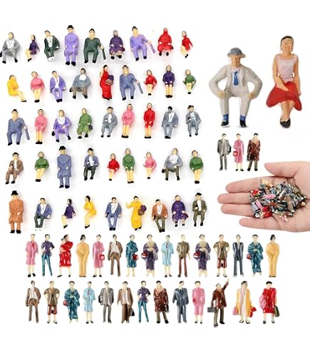Namalu 14 Figurines de Personnes Miniatures à l'Échelle 1:25 Figurines Architecturales en Plastique Personnes de Maison Mini Debout et Assises Peintes pour Scènes Miniatures(Couleurs Mixtes Namalu 14 Figurines de Personnes Miniatures à l'Échelle 1:25 Figurines Architecturales en Plastique Personnes de Maison Mini Debout et Assises Peintes pour Scènes Miniatures(Couleurs Mixtes