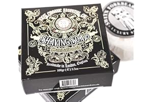 Shaving Soap Sandalwood Sweyn Forkbeard 100g - 100% Organic Premium Shaving Soap Made in London