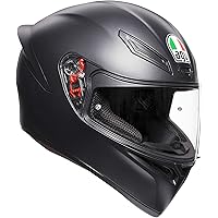 AGV Helm K1 E2205 Solid, mattschwarz, Größe M/L