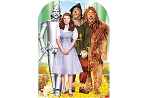 Star Cutouts Ltd Wizard of OZ Stand-in Emerald City Life Size Cardboard Cut Out Perfect for Parties & Fans, Multi-Colour, Regular
