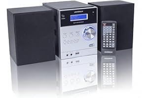 UNIVERSUM MS 300-21 - Impianto stereo AUX, Bluetooth®, CD, DAB+, FM, USB, funzione di ricarica della batteria, incluso telecomando