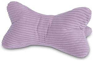 ‎MYBESTBUDDY Leseknochen Cord Rosa Nackenkissen Knochenkissen Nackenrolle Lesekissen Öko-Tex 100 zertifiziert und 60°C waschbar - Kissen für Nacken, Knie oder Bauch zum Lesen oder Relaxen - 38x19x19 cm