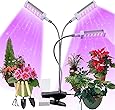 Pflanzenlampe LED, Pflanzenlicht, Pflanzenleuchte 72W, Wachsen licht with 144 Leds, Wachstumslampe Vollspektrum Wachstumslampe für Zimmerpflanzen mit Zeitschaltuhr, Plant Lights Stufenloses Dimmen.