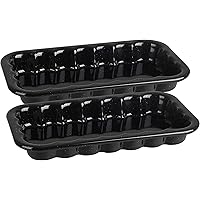 FACKELMANN Grillschale Emaille 2er Set, Kratzfest und schnittfest,wiederverwendbar,leicht zu reinigen,Grillzubehör…