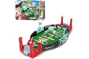 EACHHAHA Futbolines para Niños, Juegos de Mesa de Fútbol, Mini Juego de Futbolín de Fiesta, Juegos Familiares, Juegos Interactivos para Padres e Hijos, Regalo para Niños