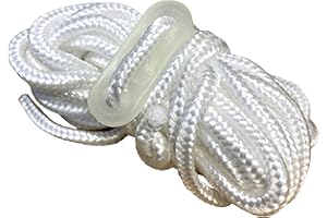 Peggi Guy Ropes 4 x 4m - Tent Rope for Camping, Gazebos & Awning - Paracord Compatible with All Tent Pegs - Bright Tensioner Cord Guide Ropes - Essential Tent Accessories For Outdoor Activities