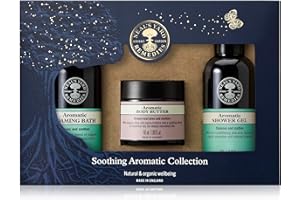 Neal's Yard Remedies Soothing Aromatic Gift Set With Bath Soak, Body Butter & Shower Gel, Cruelty-Free, Set of 3