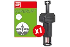 SWISSINNO Vole Trap PRO SuperCat - Efficient Snap Trap for Field and Gopher Control, Patented Trigger Mechanism, Easy to Set Up, Safe and Reusable - 1 Trap