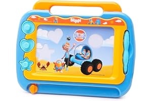 Toyland® Blippi Pizarra de Dibujo Magnética - Tableta de Escritura y Dibujo - Juguetes Creativos - Edades 3+