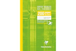 Clairefontaine 5721C - Fogli per studio legale, formato A4, rigatura francese, 100 fogli