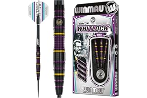 ‎WINMAU WINMAU Darts - 85% Pro Series Professional Dart-Set mit Dart-Flüge und Dart-Schäften