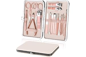 2-teiliges Inlay Set Nagelpflege – Edelstahl Feile & Heber, Professionell Für Maniküre & Pediküre