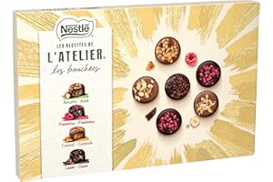 Nestlé Les Recettes de l'Atelier Les Bouchées Chocolats de Noël, 398g