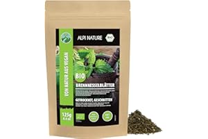 Alpi Nature Tisana Ortica BIO 125g, Foglie di Ortica Essiccate e Tagliate per Tè, Urtica dioica