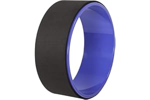 SIGNATURE FITNESS BalanceFrom Yoga-Rad zum Dehnen von Dharma-Yoga-Requisiten, Bequeme Unterstützung für Yoga-Posen und Rückenbeugen