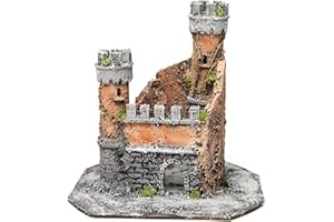 Holyart Castello in sughero presepe Napoli 28x26x26 cm